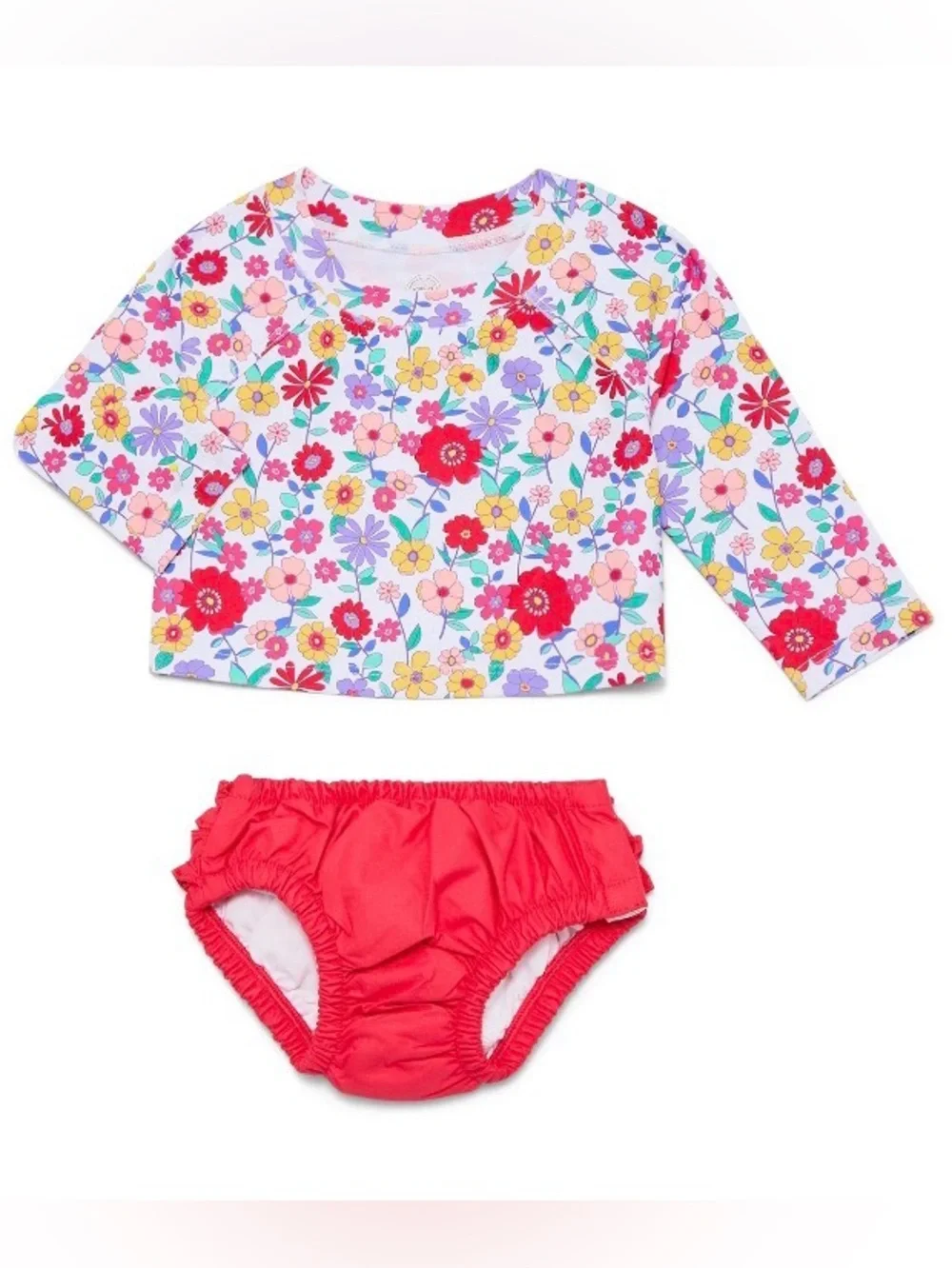 2 L/S Swim Diaper Sets
